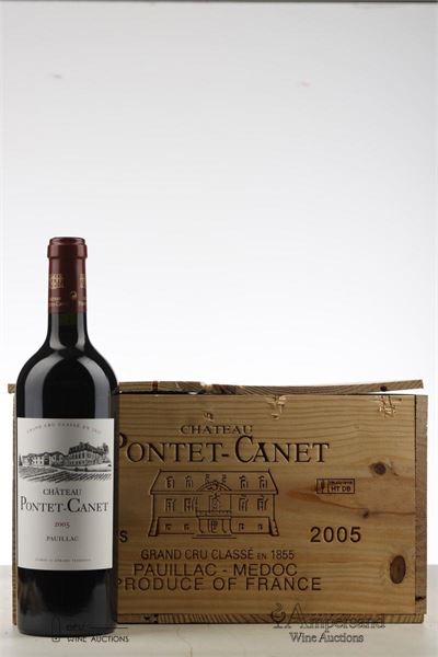 PONTET CANET 2005 - Mc - 12 Bottles - Owc 12