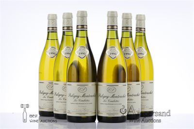 PULIGNY MONTRACHET LES COMBETTES 1995 - Etienne Sauzet - 6 Bottles