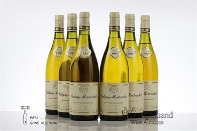 PULIGNY MONTRACHET 1995 - Etienne Sauzet - 6 Bottles