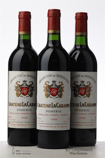 LA CABANNE 1988 - Mc - 3 Bottles