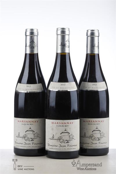 MARSANNAY CLOS DU ROY 2012 - Jean Fournier - 3 Bottles
