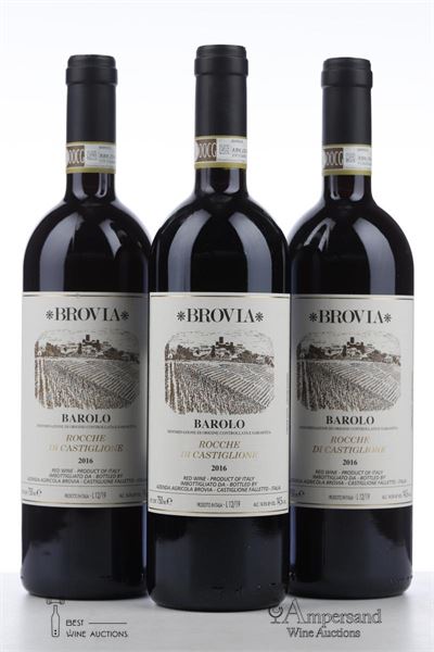 BAROLO ROCCHE DI CASTIGLIONE 2016 - Brovia - 3 Bottles