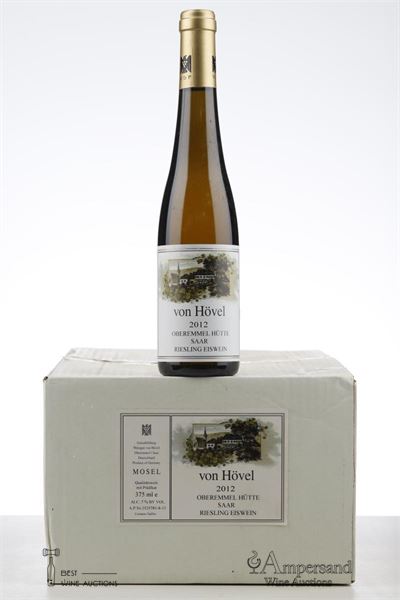 OBEREMMEL HUTTE SAAR RIESLING EISWEIN 2012 - Von Hovel - 6 x 0,375Ltr - Oc 6