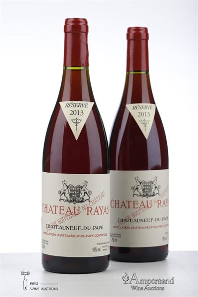 CHATEAUNEUF DU PAPE RAYAS 2013 - Reynaud - 2 Bottles