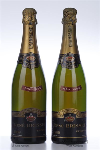 BRISSET BRUT ROYALE 1969 - Renè Brisset - 2 Bottles
