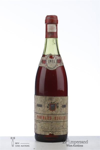 POMMARD RUGIENS 1971 - Jules Guillemard - 1 Bottle
