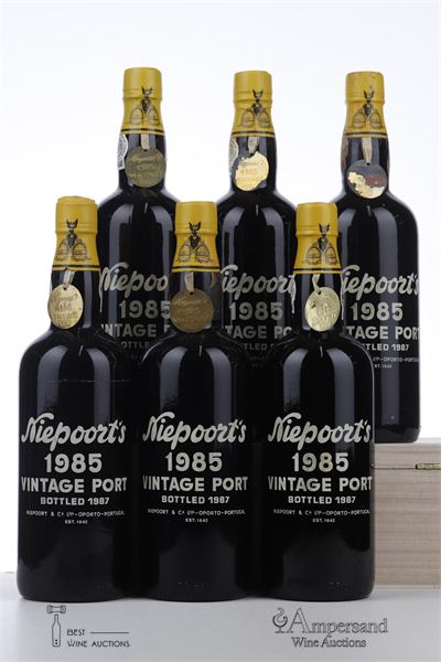 NIEPOORT VINTAGE PORT 1985 - Niepoort - 6 Bottles - Owc 6