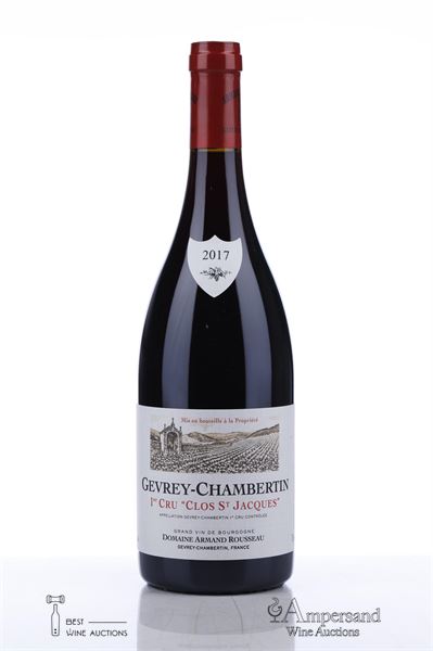 GEVREY CHAMBERTIN CLOS ST JACQUES 2017 - Armand Rousseau - 1 Bottle