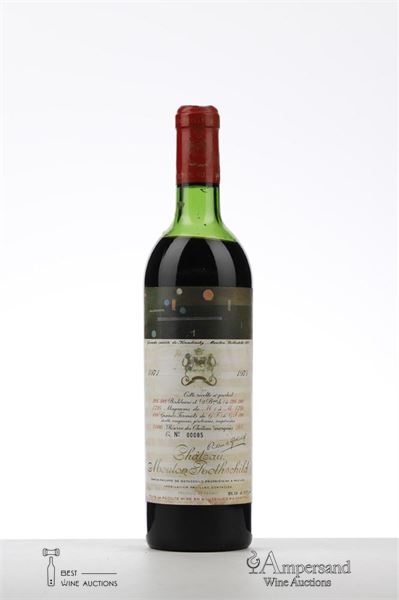 MOUTON ROTHSCHILD 1971 - Mc - 1 Bottle
