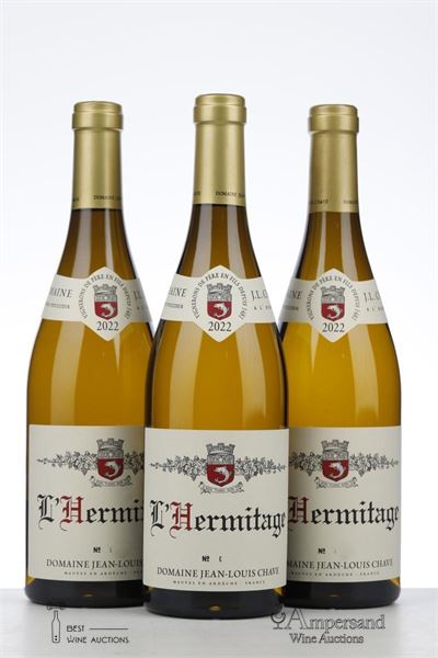 HERMITAGE BLANC 2022 - Jean Louis Chave - 3 Bottles