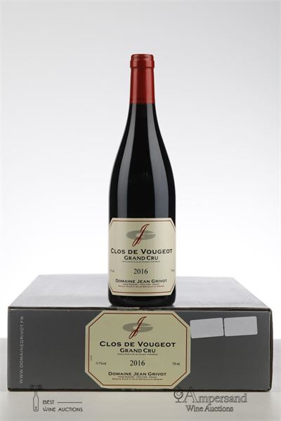 CLOS DE VOUGEOT 2016 - Jean Grivot - 6 Bottles - Oc 6