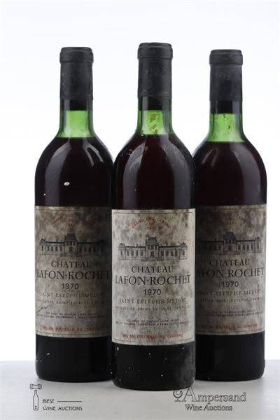 LAFON ROCHET 1970 - Mc - 3 Bottles