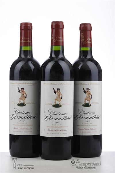 D'ARMAILHAC 2007 - Mc - 3 Bottles