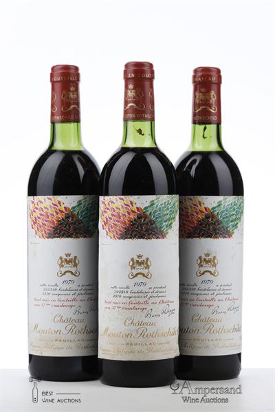 MOUTON ROTHSCHILD 1979 - Mc - 3 Bottles