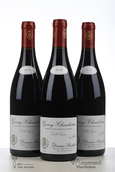 GEVREY CHAMBERTIN VIEILLES VIGNES 2019 - Denis Bachelet - 3 Bottles