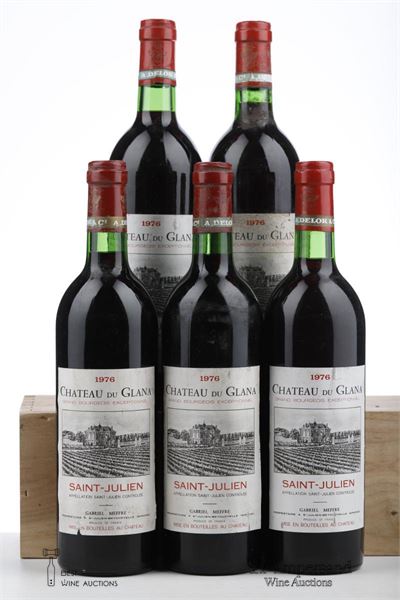 DU GLANA 1976 - Mc - 5 Bottles