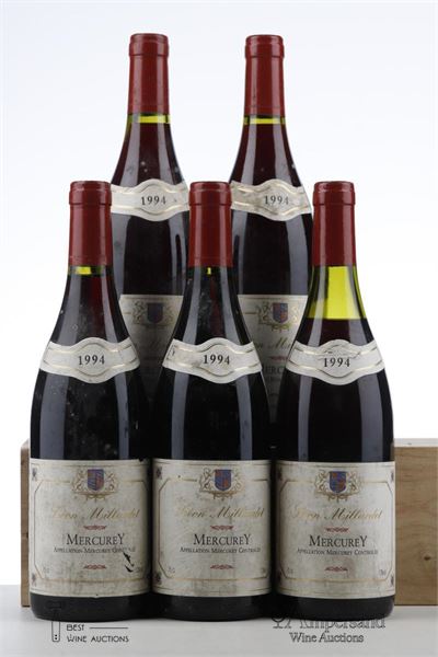 MERCUREY 1994 - Leon Millardet - 5 Bottles
