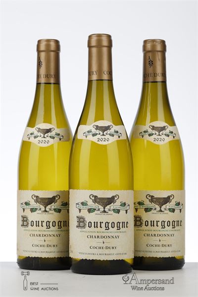 BOURGOGNE CHARDONNAY 2020 - Coche Dury - 3 Bottles