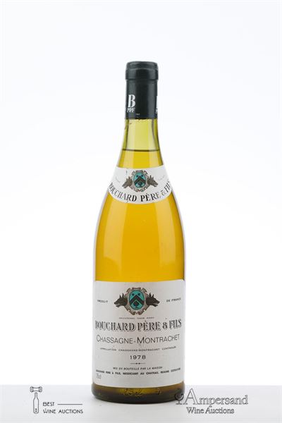 CHASSAGNE MONTRACHET BLANC 1978 - Bouchard - 1 Bottle