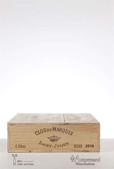 CLOS DU MARQUIS 2016 - Mc - 6 Bottles - Owc 6