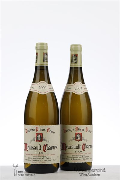 MEURSAULT CHARMES 2003 - Prieur Brunet - 2 Bottles