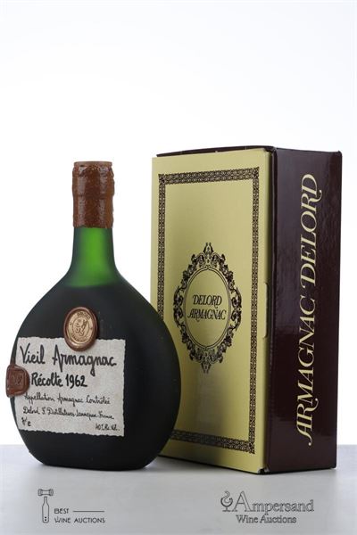 ARMAGNAC VIEILLE 1962 - Delord - 1 x 0,70Ltr - Oc 1