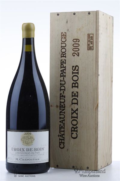 CHATEAUNEUF DU PAPE CROIX DE BOIS 2009 - Chapoutier - 1 Magnum - Owc 1