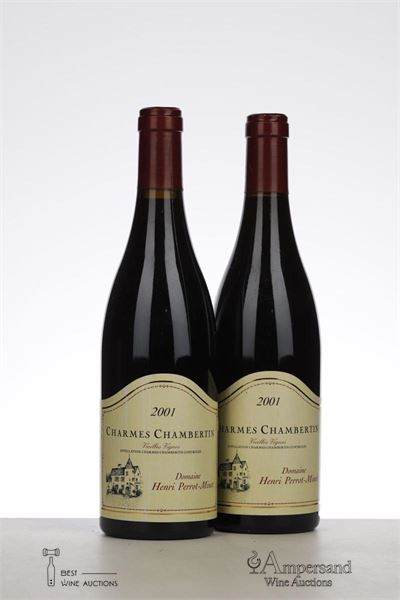 CHARMES CHAMBERTIN VIEILLES VIGNES 2001 - Henri Perrot Minot - 2 Bottles