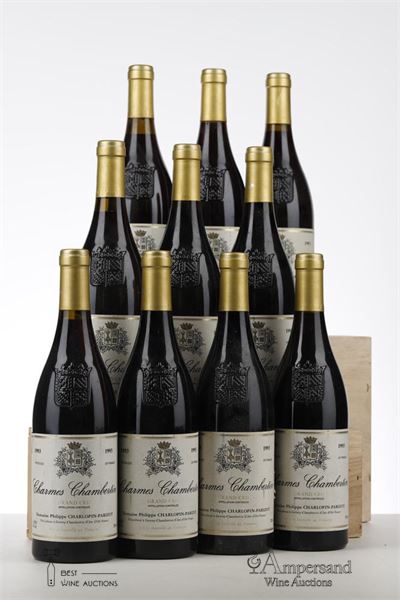 CHARMES CHAMBERTIN 1993 - Philippe Charlopin Parizot - 10 Bottles