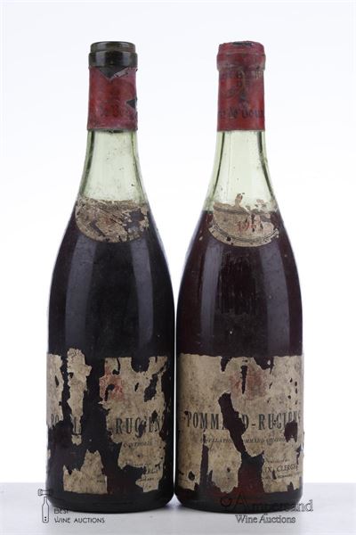 POMMARD LES RUGIENS 1961 - Felix Clerget - 2 Bottles