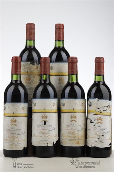MOUTON ROTHSCHILD 1983 - Mc - 6 Bottles