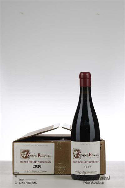 VOSNE ROMANEE LES PETITS MONTS 2020 - Berthaut Gerbet - 6 Bottles - Oc 6