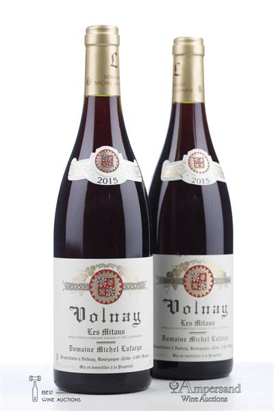 VOLNAY LES MITANS 2015 - Michel Lafarge - 2 Bottles