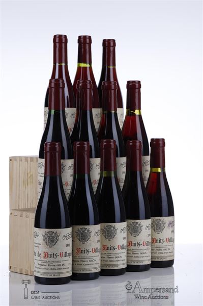 COTE DE NUITS VILLAGES 1990 - Pierre Gelin - 12 x 0,375Ltr