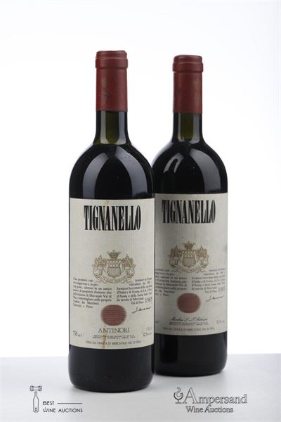 TIGNANELLO 1985 - Antinori - 2 Bottles