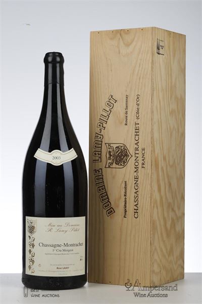 CHASSAGNE MONTRACHET MORGEOT 2003 - Lamy Pillot - 1 x 3,000 Ltr - Owc 1