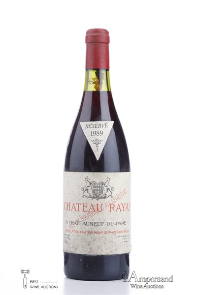 CHATEAUNEUF DU PAPE RAYAS 1989 - Reynaud - 1 Bottle