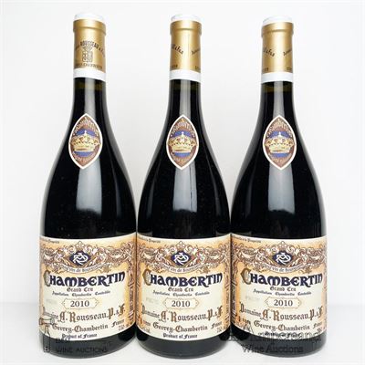CHAMBERTIN 2010 - Armand Rousseau - 3 Bottles
