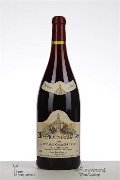 HOSPICES DE NUITS NUITS ST GEORGES LES CORVEES PAGETS 1988 - Albert Bichot - 1 Magnum
