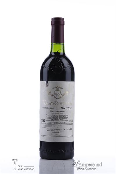 VEGA SICILIA UNICO 1986 - Vega Sicilia - 1 Bottle