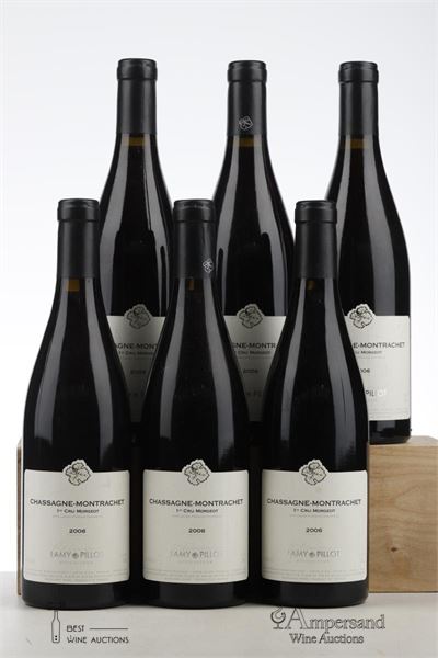 CHASSAGNE MONTRACHET MORGEOT 2006 - Lamy Pillot - 6 Bottles
