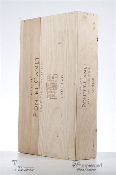 PONTET CANET 2019 - Mc - 6 Bottles - Owc 6