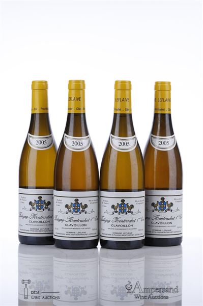 PULIGNY MONTRACHET CLAVOILLON 2005 - Domaine Leflaive - 4 Bottles