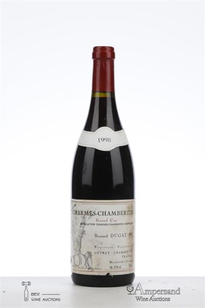 CHARMES CHAMBERTIN 1998 - Bernard Dugat Py - 1 Bottle