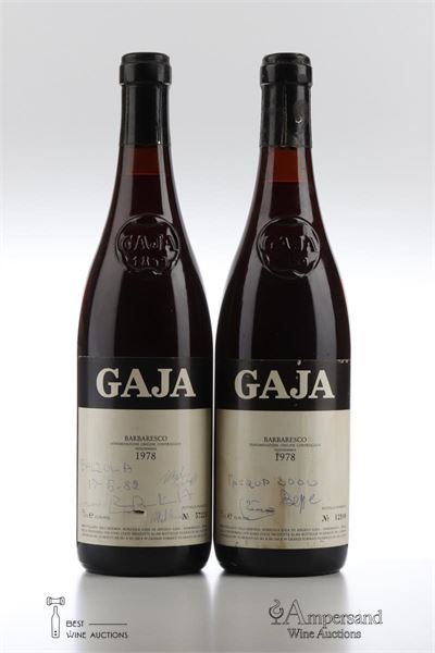 BARBARESCO 1978 - Gaja - 2 Bottles