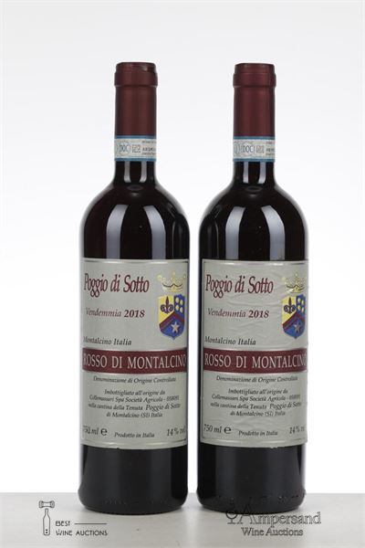 ROSSO DI MONTALCINO 2018 - Poggio di Sotto - 2 Bottles