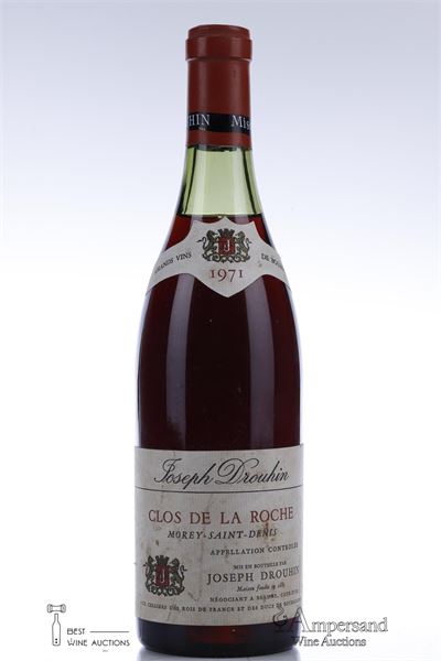 CLOS DE LA ROCHE 1971 - Joseph Drouhin - 1 Bottle