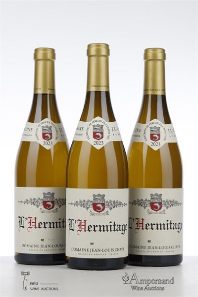 HERMITAGE BLANC 2023 - Jean Louis Chave - 3 Bottles