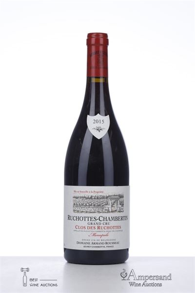 RUCHOTTES CHAMBERTIN CLOS DES RUCHOTTES 2015 - Armand Rousseau - 1 Bottle