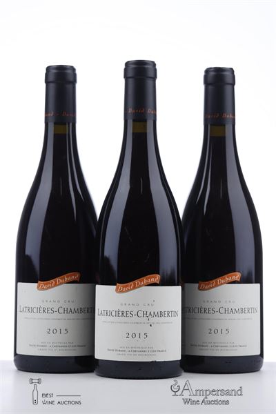 LATRICIERES CHAMBERTIN 2015 - David Duband - 3 Bottles